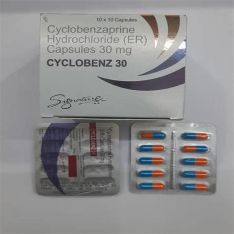 Cyclobenzaprine Cyclobenz 30 10 X 10 Treatment Pain At Rs 900box In
