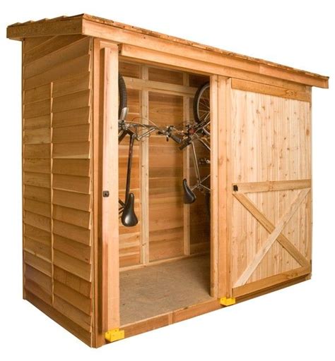 In situation you have sq. 10 Easy Pieces: Wooden Garden Shed Kits | Cedar shed, Garden shed kits, Shed storage