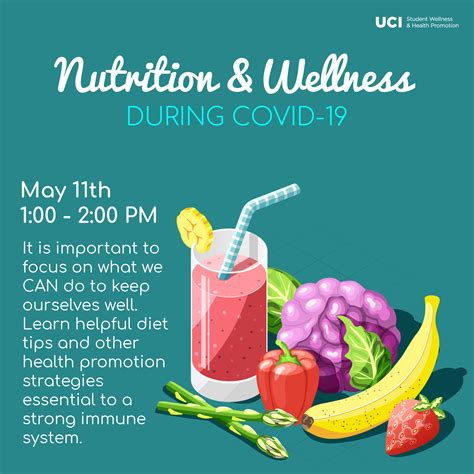 Nutrition Wellness During Covid Uci Center For Student Wellness And Health Promotion