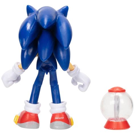 Sonic The Hedgehog 10cm Sonic With Invincible Item Box Smyths Toys Uk