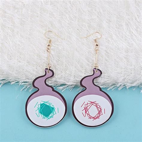 Anime Earrings Tbhk Hakujoudai Hanako Kun Inspired Acrylic Etsy