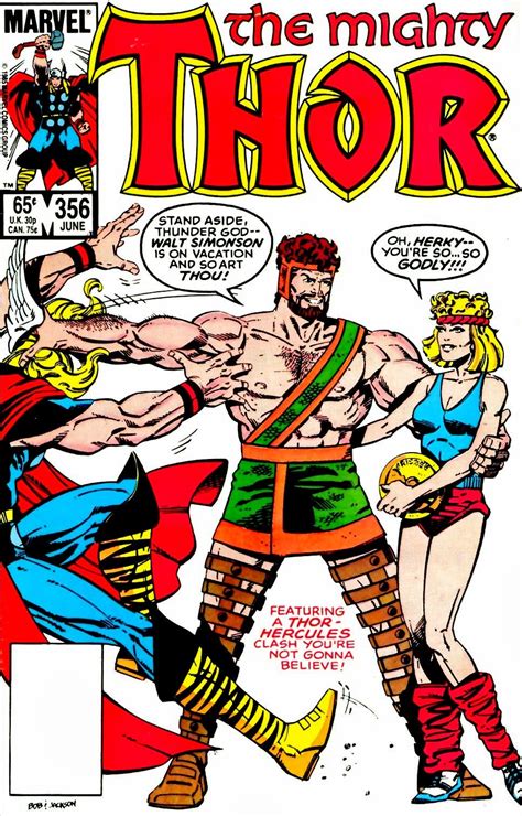 Marvel Comics Of The 1980s My Favourite 10 Thor Covers From The 1980s
