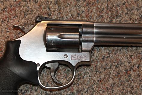 Smith And Wesson Model 647 17 Hmr Stainless Revolver 8 38