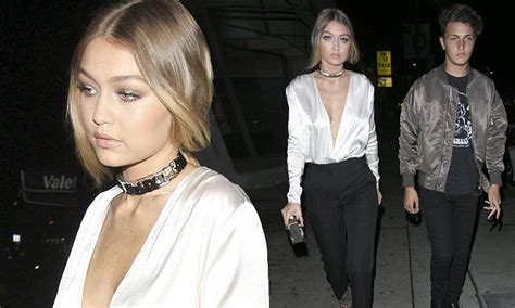 Gigi Hadid And Younger Brother Anwar Attend Kendall Jenners Birthday