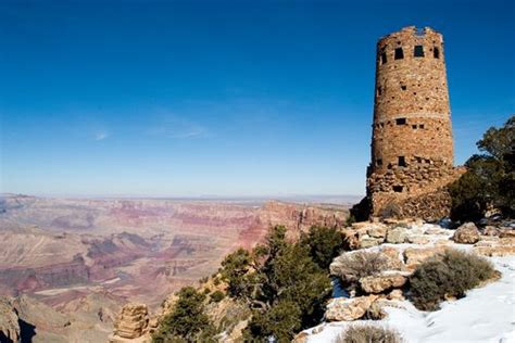 Desert View Tower Grand Canyon Az Grand Canyon Canyon Watch Tower