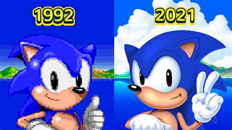 Sonic The Hedgehog 2 Vs Sonic The Hedgehog 2 Hd Old Vs New Comparison