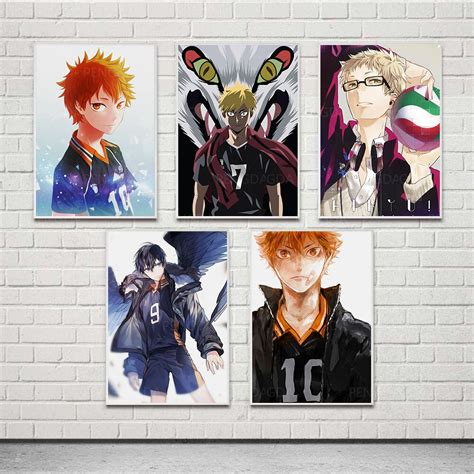 Hd Prints Haikyuu Canvas Painting Wall Art Anime Character Poster Home