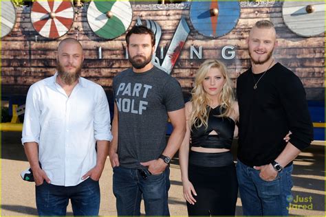 Full Sized Photo Of Vikings Cast Steps Out At Comic Con Debuts New