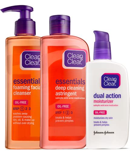 Essential Everyday Cleansing Skincare Routine Clean And Clear