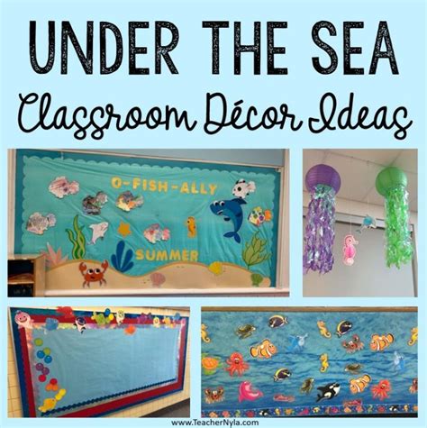Under The Sea Classroom Decor And More Nylas Crafty Teaching