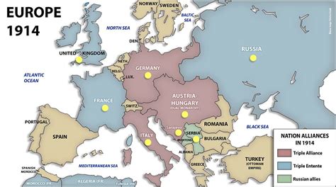 90 Amazing European Alliances 1914 Map Insectpedia