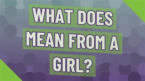 What Does 👉 👈 Mean From A Girl Youtube