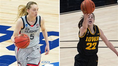 Sweet 16 Paige Bueckers Caitlin Clark To Face Off In Uconn Iowa Game