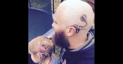 Dad Gets Tattoo To Match His Daughters Cochlear Implant