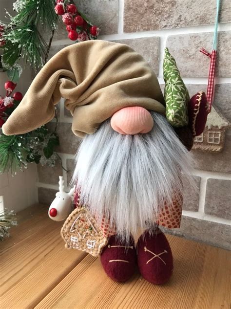 Christmas Gnome Gnomes Home Decoration Swedish Gnome Tomte Etsy In