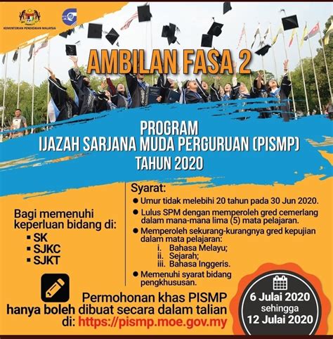 Pismp.moe.gov.my is ranked #5 for career and education/universities and colleges and #2603 globally. Permohonan Program PISMP Tahun 2020