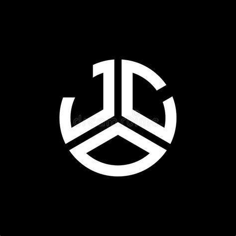 Jco Letter Logo Design On Black Background Jco Creative Initials