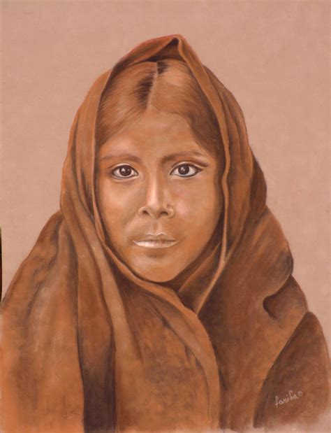 Navajo Girl By Farihasart On Deviantart