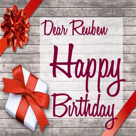 50 Best Birthday 🎂 Images For Reuben Instant Download