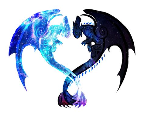 Dragon Heart Toothless And Light Fury By Monocerosarts On Deviantart