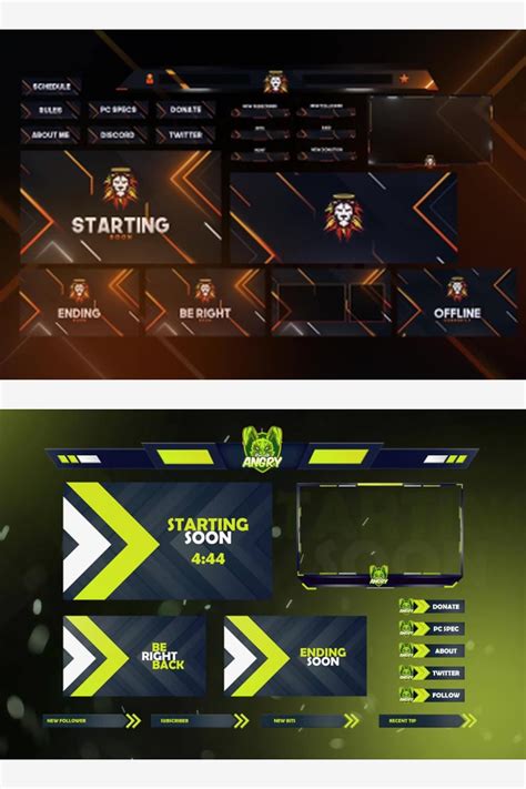 Ajoysahagd I Will Design Animated Twitch Overlay Package Facecam