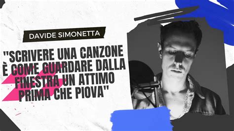 Come Nasce Una Canzone Di Successo Con Davide Simonetta Youtube