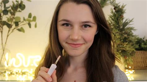 asmr doing your makeup 💄 youtube