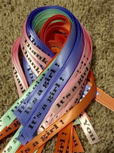 Personalized Ribbon For Party Favors Custom Printed Ribbons