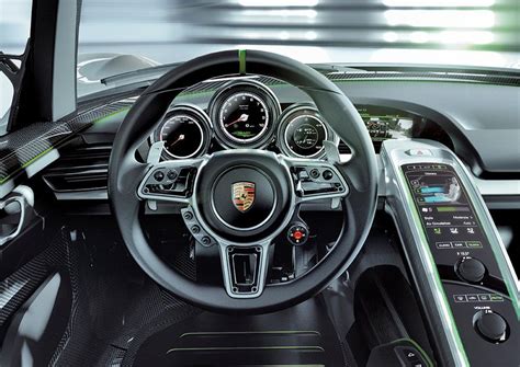 Porsche 918 Spyder Interior Photos Total 911