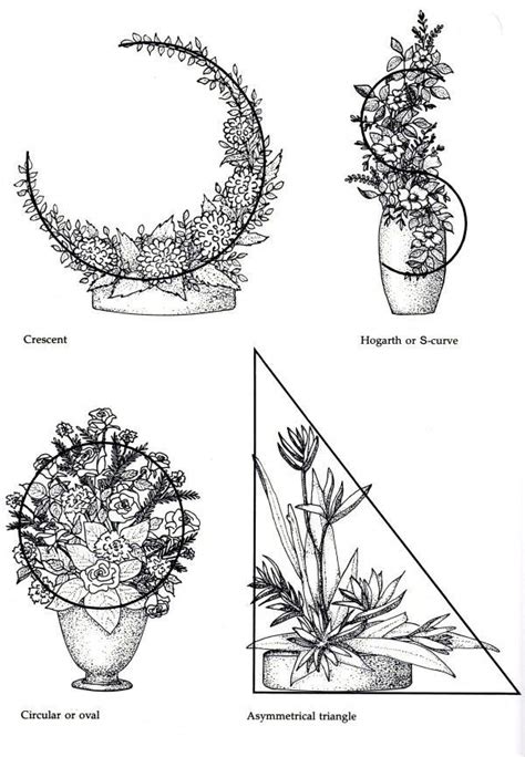 Traditional Line Mass Flower Arrangement Designs Flower Arrangements