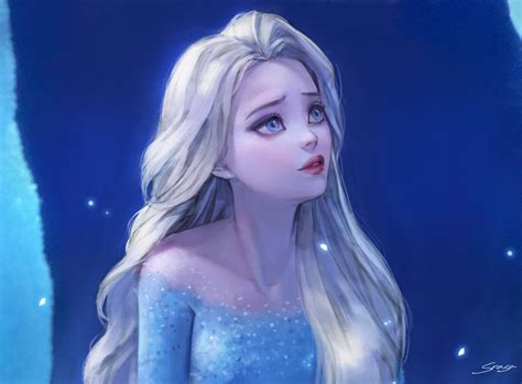 Download 3193x2354 Elsa Frozen Braid Long Hair