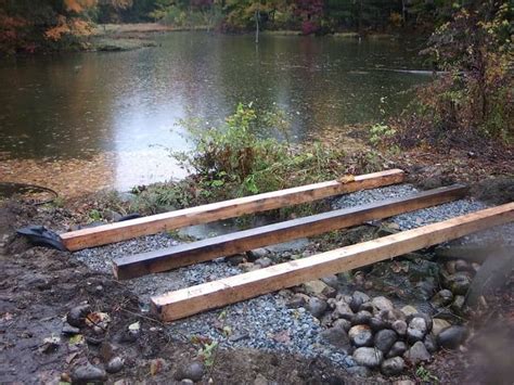How To Build A Wooden Bridge Over A Creek Our Time Wooden Bridge