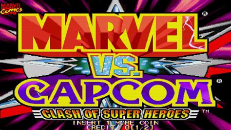 Marvel Vs Capcom Clash Of Super Heroes Arcade Longplay Youtube