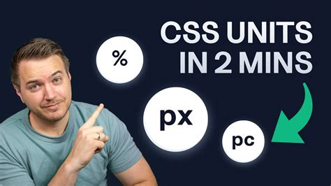Css Units What You Need To Know Youtube