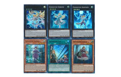 Yugioh Exosister Tournament Deck Sophia Mikailis Etsy