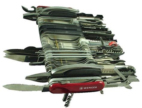 Wenger Giant Swiss Army Knife 85 Tools 100 Functions 1 Knife The Green Head