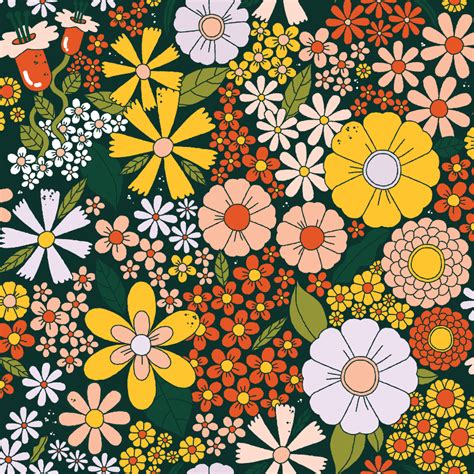 60s Flower Power Wallpapers Top Free 60s Flower Power Backgrounds