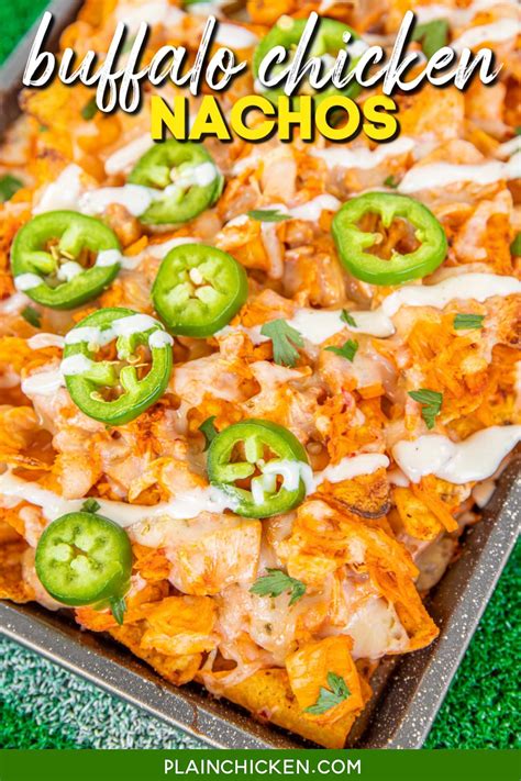Buffalo Chicken Nachos The Perfect Game Day Snack Inspired By Momma
