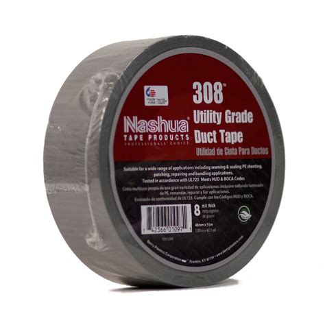 Nashua 308 Utility Grade Duct Tape 2 Inch X 60 Yards Industrial