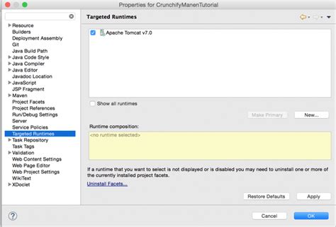 How To Create Dynamic Web Project Using Maven In Eclipse Crunchify