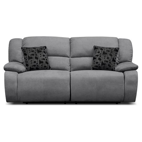 Gray Recliner Sofa 79999 Corbin Gray Reclining Sofa