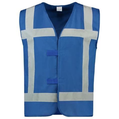Unlike usual roadworker's uniform like. ΓΙΛΕΚΟ TRICORP SAFETY REFLECTIVE VEST ROYAL BLUE | Safekat