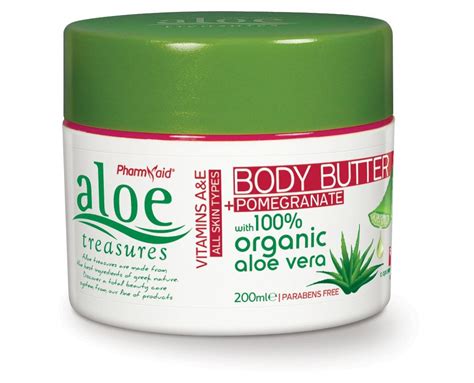 Pharmaid Aloe Treasures Body Butter Olive And Pomegranate Oil 200ml By
