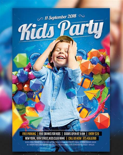 22 Amazing Birthday Party Psd Flyer Templates Word Eps Vector