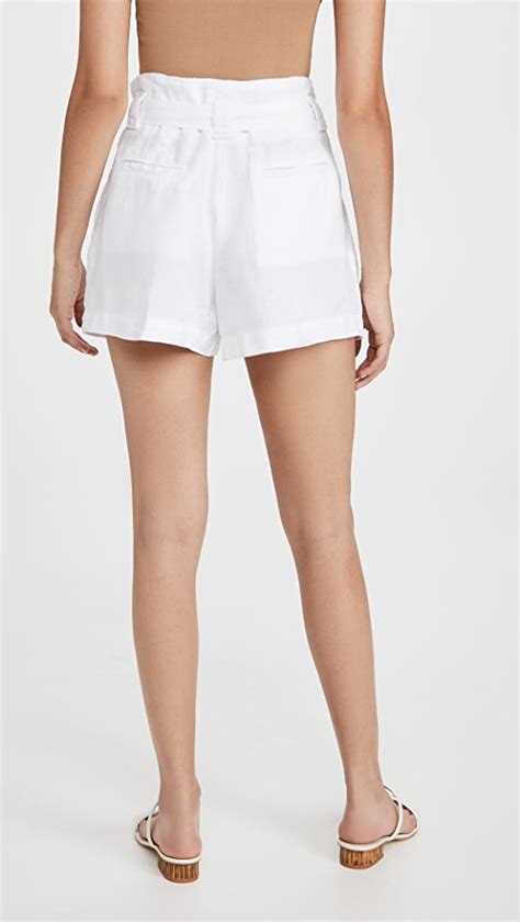 L Agence Hillary Paperbag Shorts Shopbop