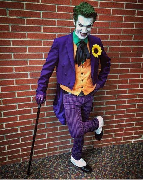 Disney Batman Joker Cosplay Costume For Men Halloween Costume Costume