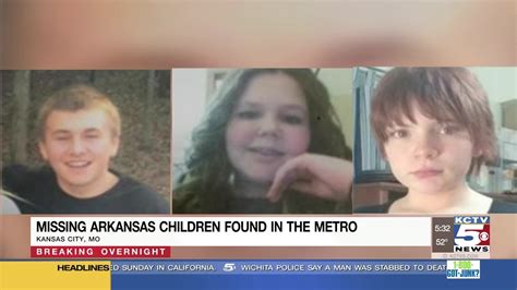 Missing Arkansas Kids Found In Kansas City Youtube