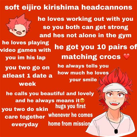 An Anime Character With Red Hair And Text That Reads Sofiri Kirishima