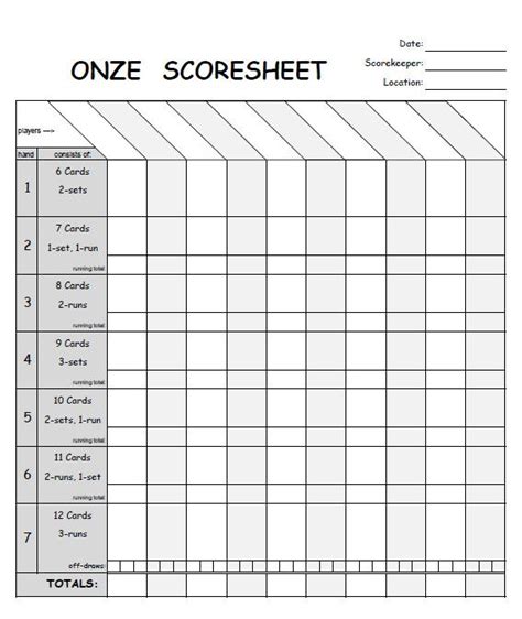 Free Printable 500 Card Game Score Sheets Printable Word Searches