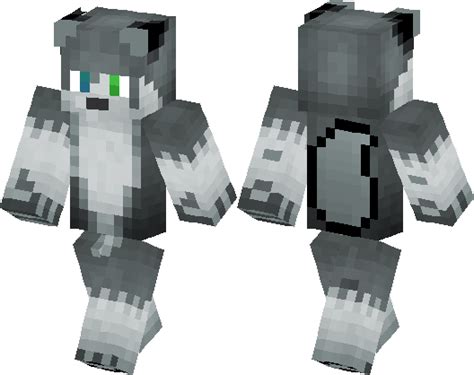 Imrandom01s Request For A Wolf Like Character Minecraft Skin